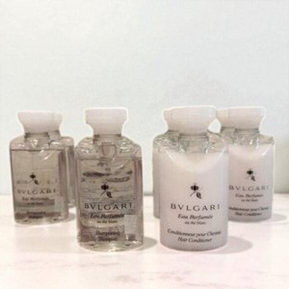 NEW Bvlgari Au the Blanc White Tea Shampoo & Conditioner Total 10 pieces /400ml - Picture 7 of 8